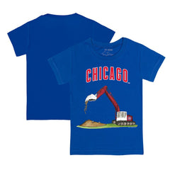 Chicago Cubs Tiny Turnip Youth Excavator T-Shirt | MLB Sale