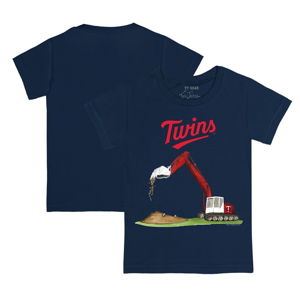 Minnesota Twins Tiny Turnip Youth Excavator T-Shirt | MLB Outlet