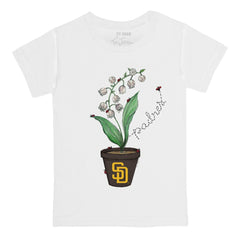 San Diego Padres Tiny Turnip Youth Lilies & Ladybugs T-Shirt | MLB For sale