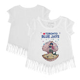 Toronto Blue Jays Tiny Turnip Girls Youth Mermaid Fringe T-Shirt | MLB For sale