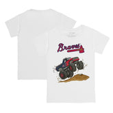 Atlanta Braves Tiny Turnip Youth Monster Truck T-Shirt | MLB On Sale
