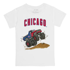 Chicago Cubs Tiny Turnip Youth Monster Truck T-Shirt | MLB New