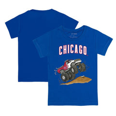 Chicago Cubs Tiny Turnip Youth Monster Truck T-Shirt | MLB Discount