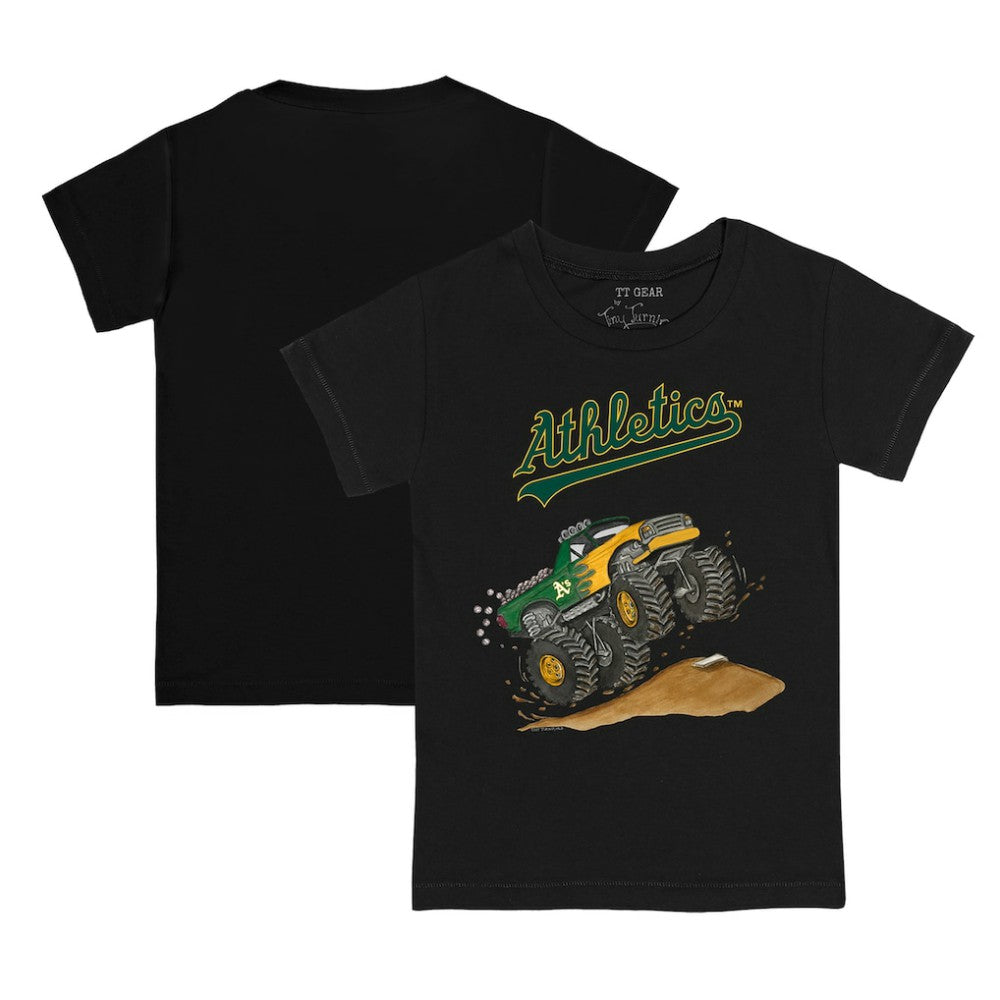 Athletics Tiny Turnip Youth Monster Truck T-Shirt | MLB New