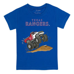 Texas Rangers Tiny Turnip Youth Monster Truck T-Shirt | MLB Sale