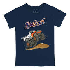 Detroit Tigers Tiny Turnip Youth Monster Truck T-Shirt | MLB Outlet