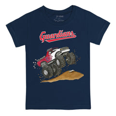 Cleveland Guardians Tiny Turnip Youth Monster Truck T-Shirt | MLB US
