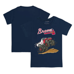 Atlanta Braves Tiny Turnip Youth Monster Truck T-Shirt | MLB Outlet