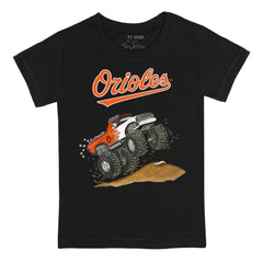 Baltimore Orioles Tiny Turnip Youth Monster Truck T-Shirt | MLB Shop