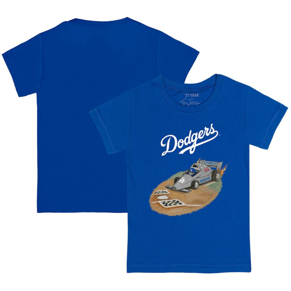 Los Angeles Dodgers Tiny Turnip Youth Race Car T-Shirt | MLB Shop