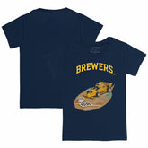 Milwaukee Brewers Tiny Turnip Youth Race Car T-Shirt | MLB US