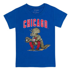 Chicago Cubs Tiny Turnip Youth Triceratops T-Shirt | MLB New