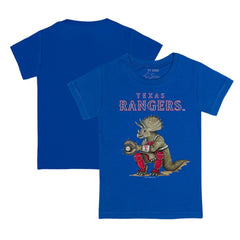 Texas Rangers Tiny Turnip Youth Triceratops T-Shirt | MLB New