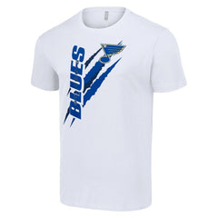St. Louis Blues Starter Color Scratch T-Shirt For Sale