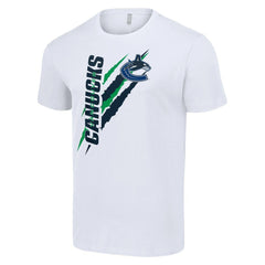 Vancouver Canucks Starter Color Scratch T-Shirt Sale