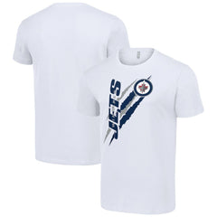 Winnipeg Jets Starter Color Scratch T-Shirt For Sale