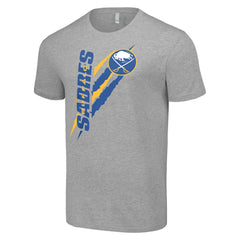 Buffalo Sabres Starter Color Scratch T-Shirt For Sale
