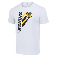 Boston Bruins Starter Color Scratch T-Shirt On Sale