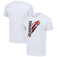 Ottawa Senators Starter Color Scratch T-Shirt Online