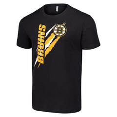 Boston Bruins Starter Color Scratch T-Shirt Online