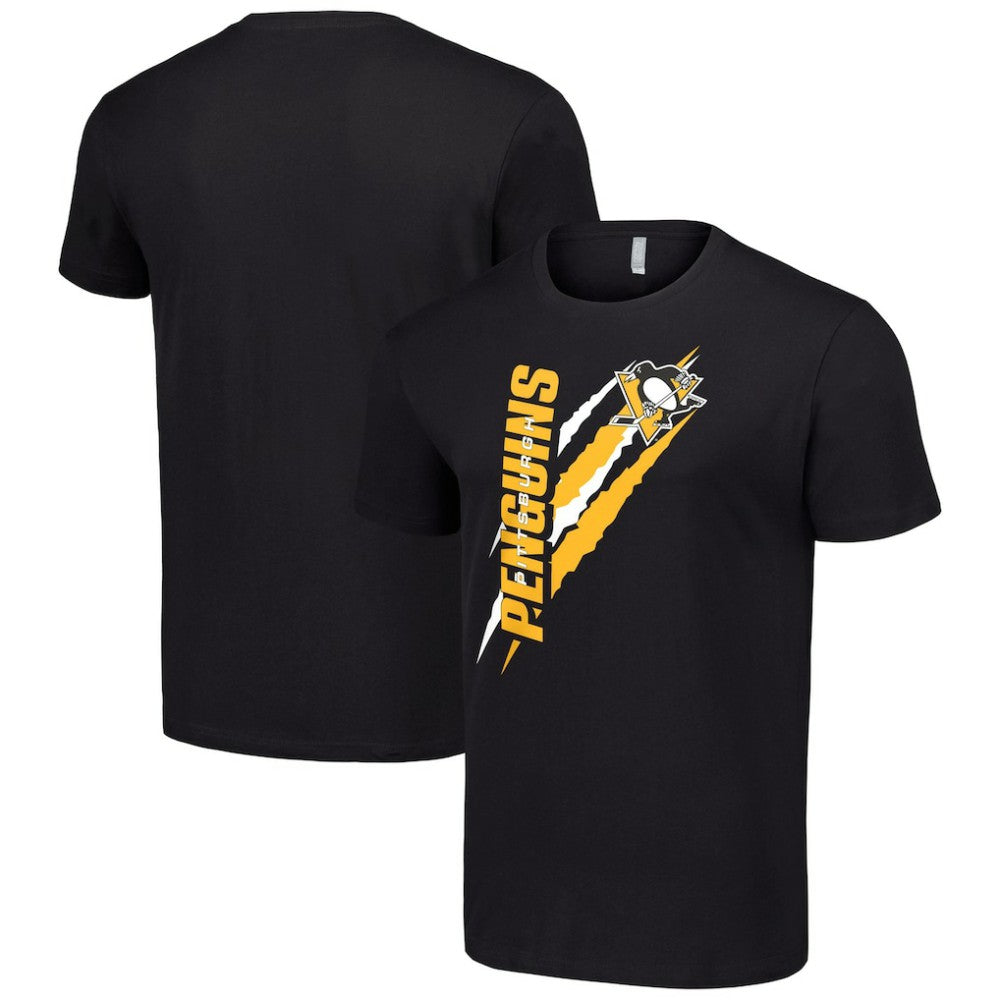 Pittsburgh Penguins Starter Color Scratch T-Shirt For Sale