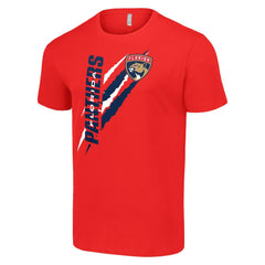 Florida Panthers Starter Color Scratch T-Shirt Sale