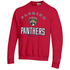 Florida Panthers Champion Eco Powerblend Crewneck Sweatshirt On Sale