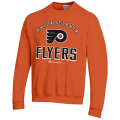 Philadelphia Flyers Champion Eco Powerblend Crewneck Sweatshirt Outlet