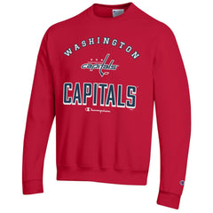 Washington Capitals Champion Eco Powerblend Crewneck Sweatshirt On Sale