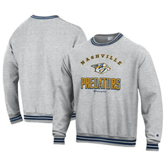 Nashville Predators Champion Reverse Weave Yarn Dye Pullover Sweatshirt For Sale