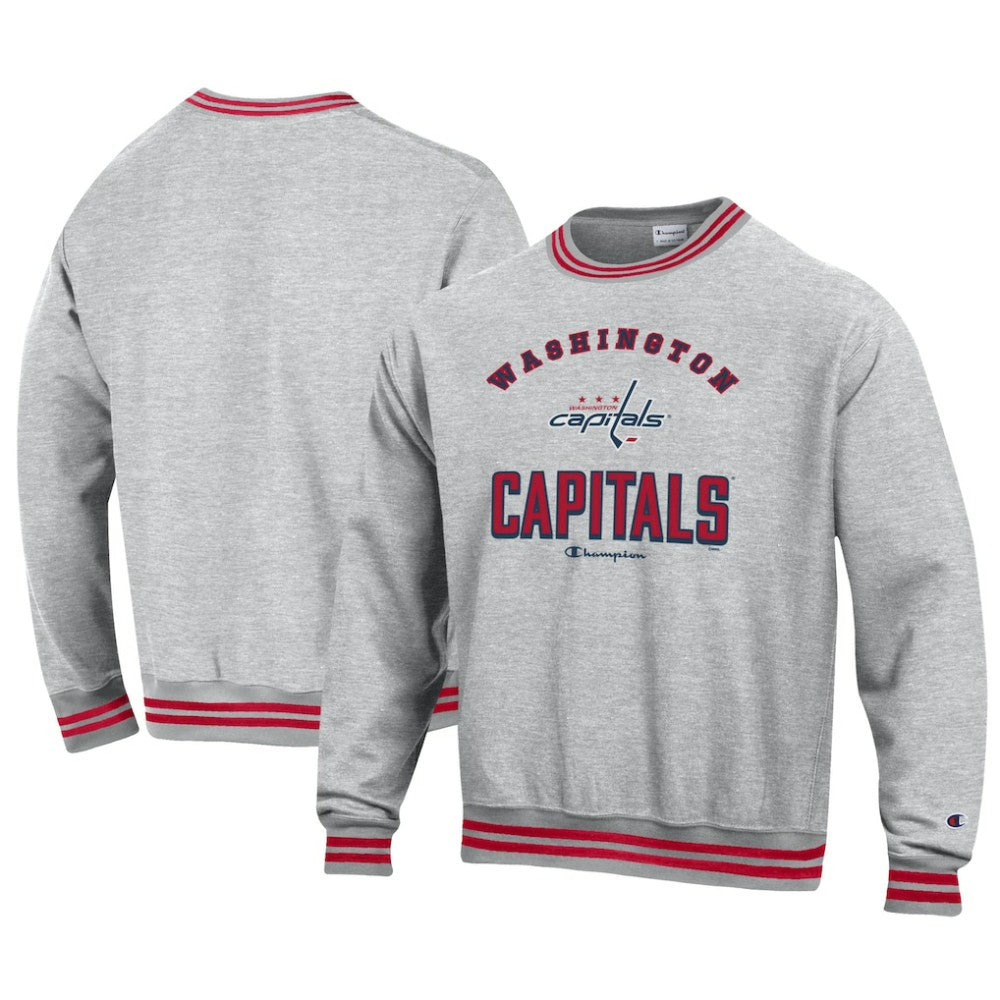 Washington Capitals Champion Reverse Weave Yarn Dye Pullover Sweatshirt Sale