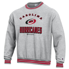 Carolina Hurricanes Champion Reverse Weave Yarn Dye Pullover Sweatshirt Sale