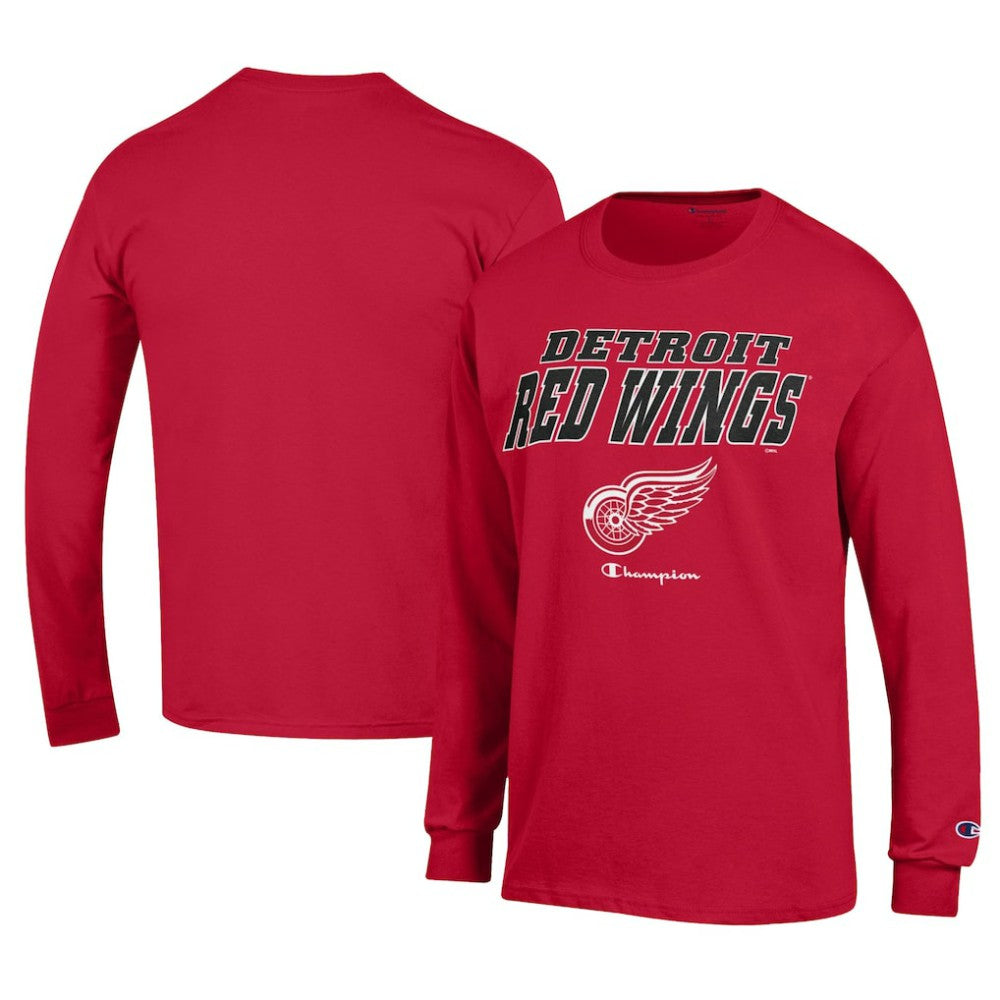 Detroit Red Wings Champion Long-Sleeve Jersey T-Shirt For Sale