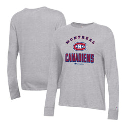 Montreal Canadiens Champion Women's Core Long Sleeve T-Shirt Discount