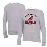 New Jersey Devils Champion Women's Core Long Sleeve T-Shirt Outlet