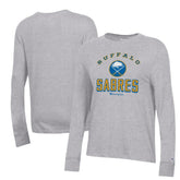 Buffalo Sabres Champion Women's Core Long Sleeve T-Shirt On Sale