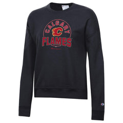 Calgary Flames Champion Women's Powerblend Pullover Sweatshirt Sale