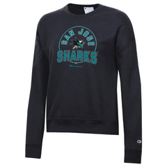 San Jose Sharks Champion Women's Powerblend Pullover Sweatshirt Sale