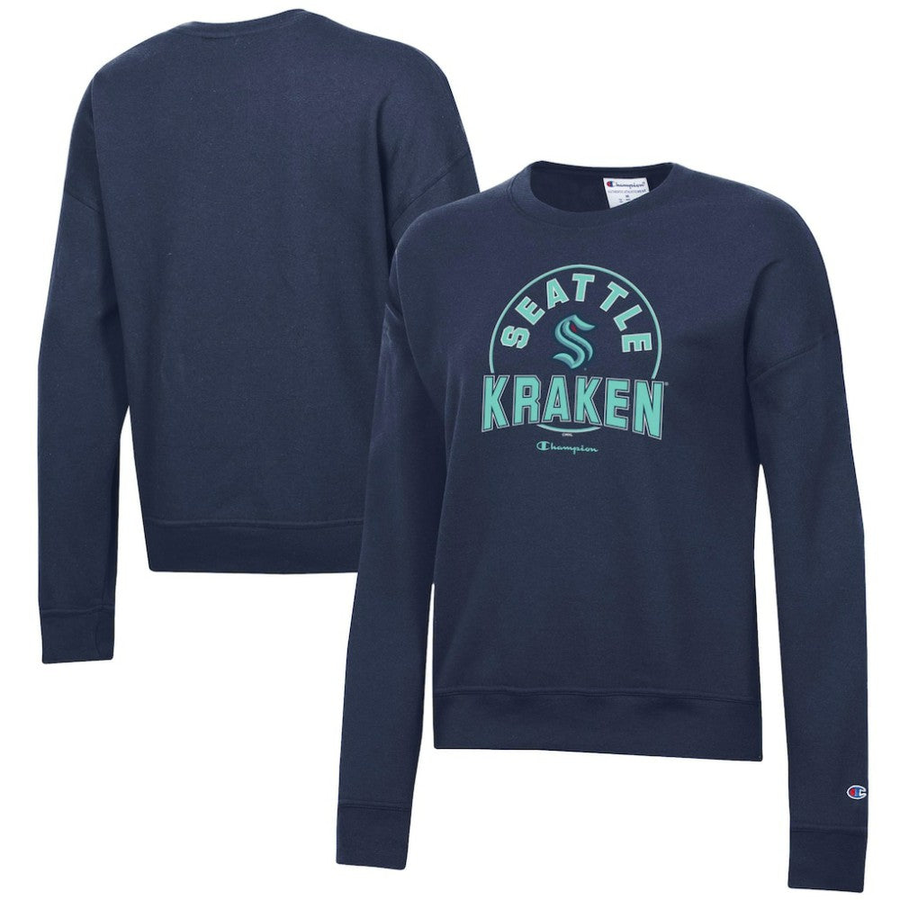 Seattle Kraken Champion Women's Powerblend Pullover Sweatshirt Sale