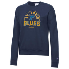 St. Louis Blues Champion Women's Powerblend Pullover Sweatshirt Outlet