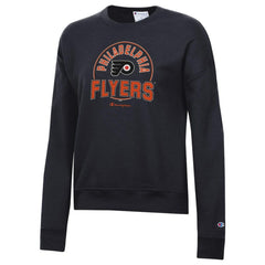 Philadelphia Flyers Champion Women's Powerblend Pullover Sweatshirt Outlet