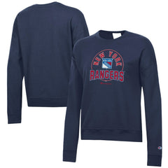 New York Rangers Champion Women's Powerblend Pullover Sweatshirt On Sale