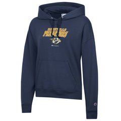 Nashville Predators Champion Women's Powerblend Fleece Pullover Hoodie On Sale