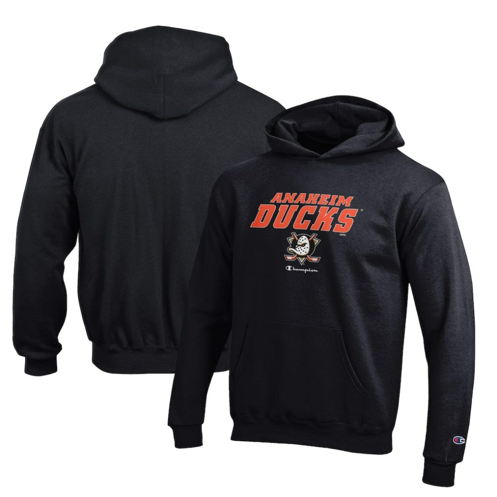 Anaheim Ducks Champion Youth Eco Powerblend Pullover Hoodie Online