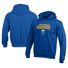 Buffalo Sabres Champion Youth Eco Powerblend Pullover Hoodie For Sale
