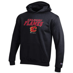 Calgary Flames Champion Youth Eco Powerblend Pullover Hoodie Sale
