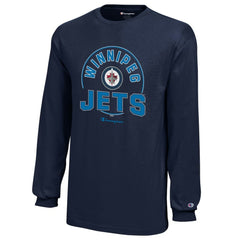 Winnipeg Jets Champion Youth Long-Sleeve Jersey T-Shirt Online