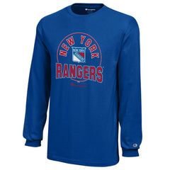 New York Rangers Champion Youth Long-Sleeve Jersey T-Shirt For Sale
