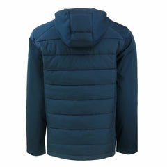 Houston Texans Cutter & Buck Americana Evoke Hybrid Eco Softshell Recycled Full-Zip Hooded Jacket
