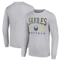 Buffalo Sabres Starter Retro Graphic Long Sleeve Crew T-Shirt For Sale